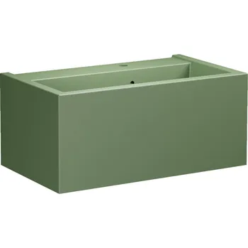 Kerasan KANAAL keramické umyvadlo 80x46,5cm, verde mat