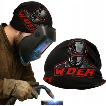 Čepice Pracovní čepice pro svařování Pokrývka hlavy svářeče Kapuce BOZP