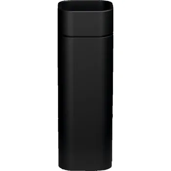 Kerasan HAKO keramické umyvadlo ke stěně, 30x88,5x30cm, černá mat