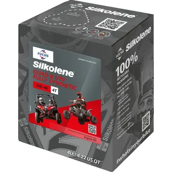 Motorový olej FUCHS SILKOLENE QUAD & UTV 5W40 MOTOROVÝ OLEJ PRO ČTYŘKOLKY UTV ATV 4L
