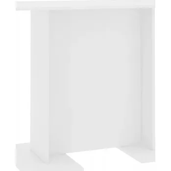 Jídelní stůl Jídelní stůl bílý 110 x 60 x 75 cm z dřevěného kompozitu