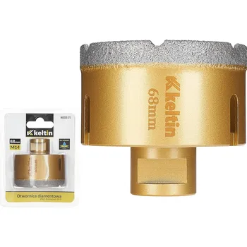 Pilová děrovka Geko Diamantová děrovka na dlaždice 68 mm M14 (50)