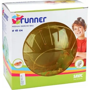 hračka pro malé zvíře Savic Runner Medium Běhací koule pro křečka 18 cm - střední