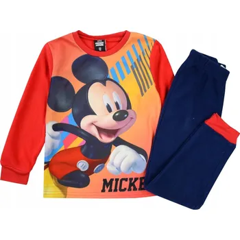Chlapecké pyžamo Myšák Mickey FLEECOVÉ PYŽAMO ZATEPLENÉ 5 R076D