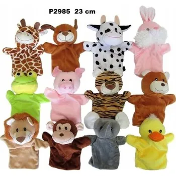 plyšák MEDVÍDEK maňásek plyšová hračka 23 cm 6243