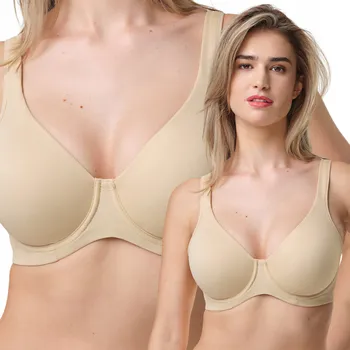 Podprsenka Spiman měkká béžová podprsenka velikost 75F