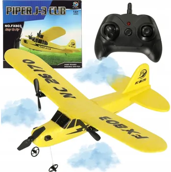 RC model auta Dálkově ovládané letadlo na dálkové ovládání RC FX803 Piper 150 mAh