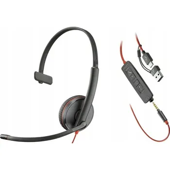 Sluchátka Náhlavní sluchátka Poly 3215 USB-C