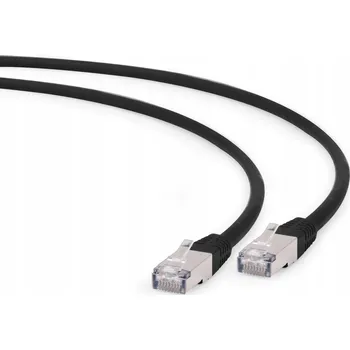 Síťový kabel GEMBIRD PP6A-LSZHCU-BK-0.5M Gembird Propojovací kabel RJ45, kategorie 6A, SFTP, LSZH