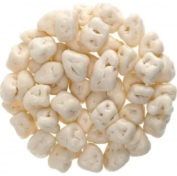 Sušené ovoce Ananas kostky v jogurtové polevě Množství: 125 g