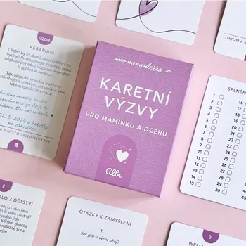 Pexeso ALBI Karetní výzvy - Pro maminku a dceru