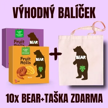 YOYO BEAR 10 ks + BEAR Plátěná taška ZDARMA