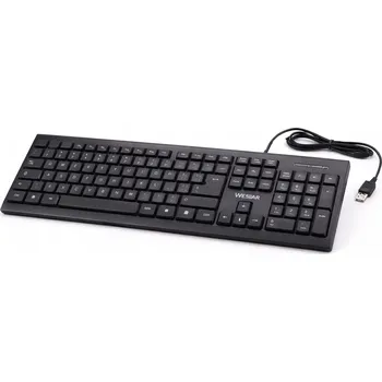 Klávesnice Drátová klávesnice Wesdar Černá USB