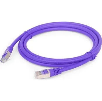 Síťový kabel GEMBIRD PP6A-LSZHCU-V-1M Gembird propojovací kabel RJ45, kategorie 6A, SFTP, LSZH, 1 m