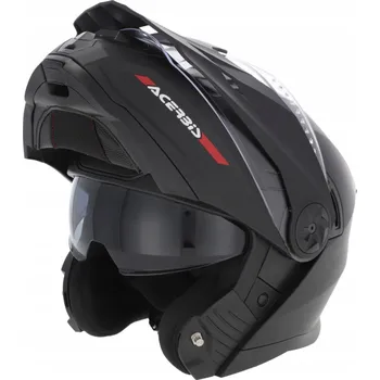 Helma na motorku Přilba RIDER 2206 modulární vyklápěcí ACERBIS Dual Road černá