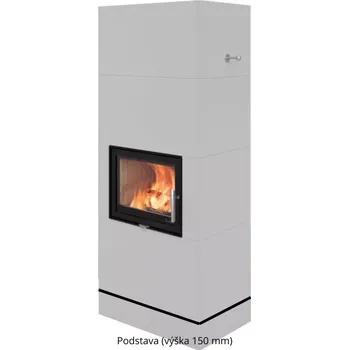 Krbová kamna Nordpeis Salzburg L s podstavou