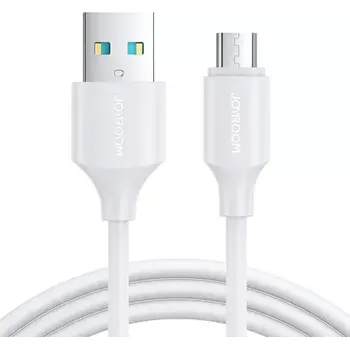 Datový kabel Joyroom S-UM018A9 Nabíjecí kabel USB-A (M) - MicroUSB (M) 2.4A 0.25m bílá (S-UM018A9 0.25m MW)