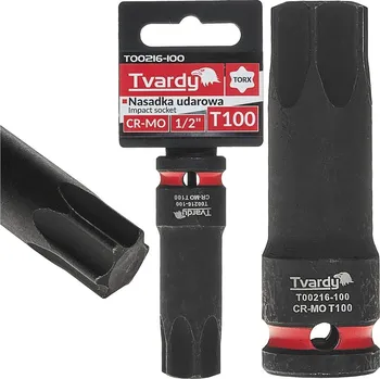 Geko Nástrčkový klíč TORX 1/2" T100 CR-MO (8/40)