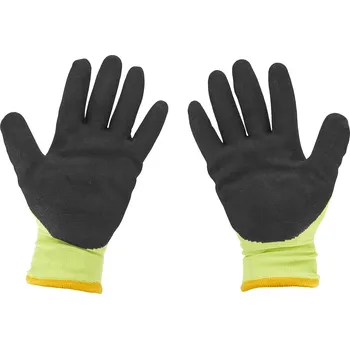 Pracovní rukavice Geko Zimní fluorescenční pracovní rukavice, velikost 11 (12/120)