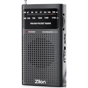 Radiopřijímač Přenosné kapesní rádio na baterie FM AM