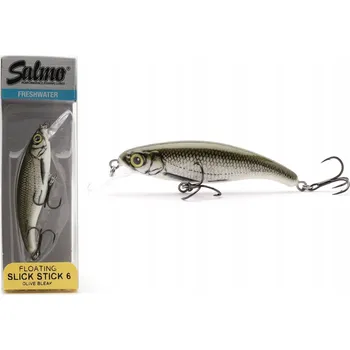 Umělá nástraha Wobler Salmo Slick Stick - F - 6cm - Olivově pustý
