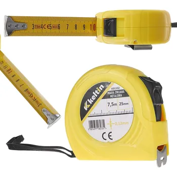 Dílna Geko Svinovací kovový metr 7,5 m x 25 mm x 0,12 mm (60)