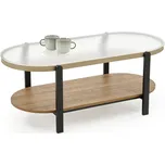 Konfereční stolek KAMALA černý/dub přírodní