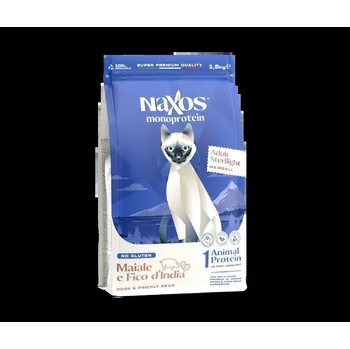 Krmivo pro kočku NAXOS CAT STERILIZED pro kastrované kočky s vepřovým masem a opuncií