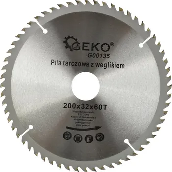 Pilový kotouč Geko Kotouč na dřevo 200x32x60T(50)
