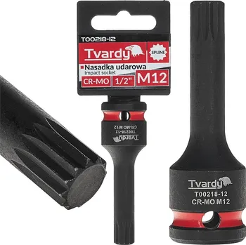 Geko Nástrčkový klíč SPLINE 1/2" M12 CR-MO (10/100)