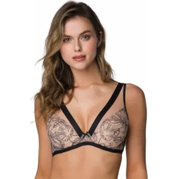 Podprsenka Push-up podprsenka Mat Xanthe - bralette Béžovo-černá 70F