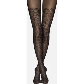 Dámské punčochy Punčochy CONTE - FLIRT Barva: NERO, Velikost: 3-M