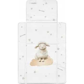 Přebalovací podložka Měkká přebalovací podložka Albero MIO 44 x 77 cm bílá