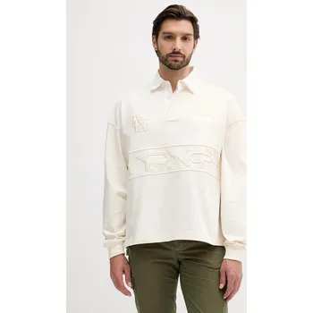 Dámská mikina Bavlněná mikina Tommy Hilfiger x F1 THE MOVIE MW0MW41388 béžová 01X, vel. XXL