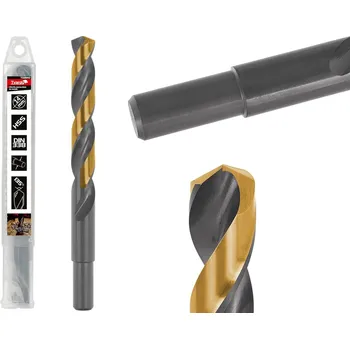 Příslušenství k nářadí Geko Černozlaté vrták do kovu HSS podtáčené 14,00 mm (1/50/100)