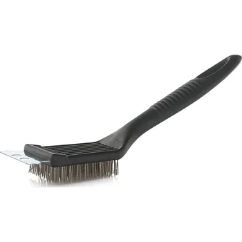 Ruční nářadí Geko Drátěná kartáč se škrabkou 2v1 – na čištění grilu (90)