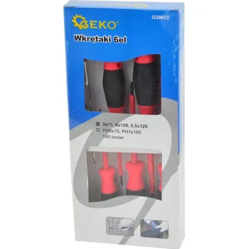 Izolované šroubováky (elektrické) 6 ks GEKO (20)