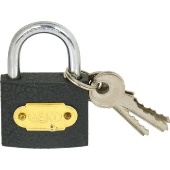 Visací zámek Geko Šedý visací zámek 38 mm (240)