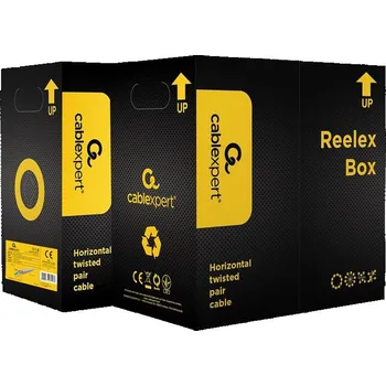 Síťový kabel Kabel kroucená dvojlinka Gembird U/UTP kat. 5e, 100 m