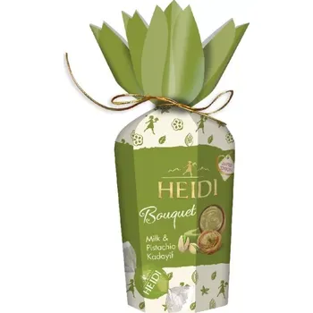Čokoláda Heidi Bouquet Pistachio kadayf 120g (Heidi Bouquet Pistachio kadayf 120g)