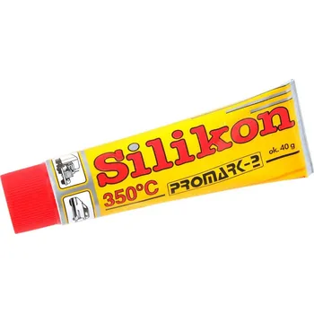 stavební silikon Geko Vysokoteplotní silikon červený 40 g (50)