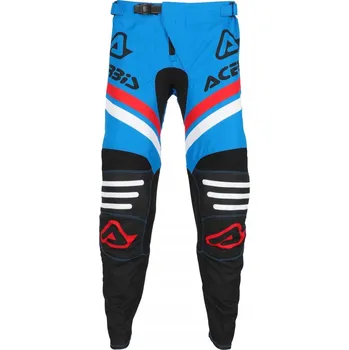 Moto kalhoty Acerbis MX LINEAR LUGO kalhoty modro-černé Motocykl Cross Enduro