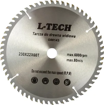 Pilový kotouč Geko Kotouč na dřevo 230x22x60T(40/50)