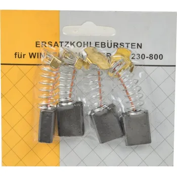 Brusný kotouč Geko Uhlíkové kartáče/brusné kotouče 230 + 4 ks na blistru /8x14x17/ (500)/