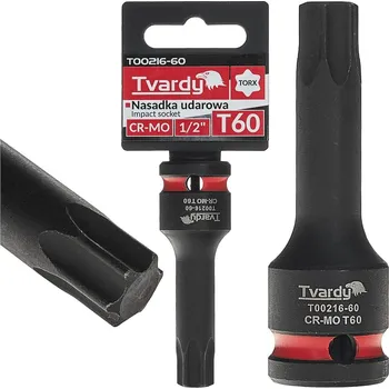 Geko Nástrčkový klíč TORX 1/2" T60 CR-MO (10/100)