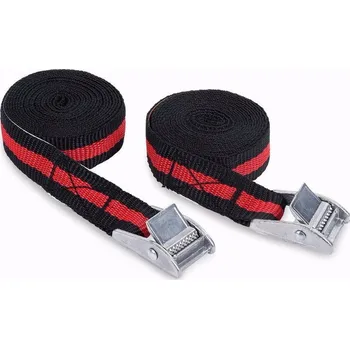 Upínací popruh KREATOR KRT555002 Upínací pás ráčnový 100 kg, 2,5 m, sada 2ks