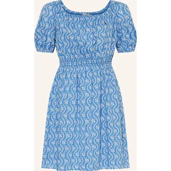 Dámské šaty Tommy Hilfiger Dívčí Šaty, modrá / bílá, 176