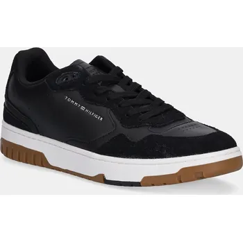 Oblečení a móda Kožené tenisky Tommy Hilfiger TH BASKET BETTER MIX LTH FM0FM05520 černá 99X, EUR 44