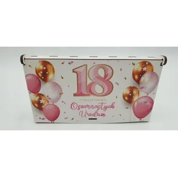 Obraz Přání k narozeninám 9,5 x 16,5 cm