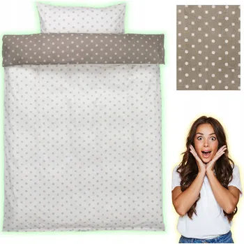 Povlečení Sada Povlečení Biana 140 x 200 cm, Písková - Hezká